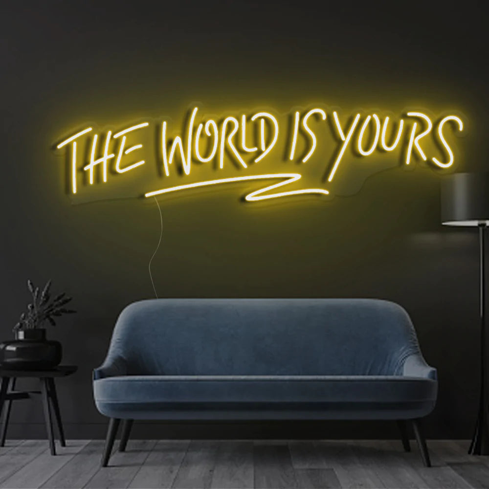 10 Ideas Decor With Yellow Neon Sign Unique