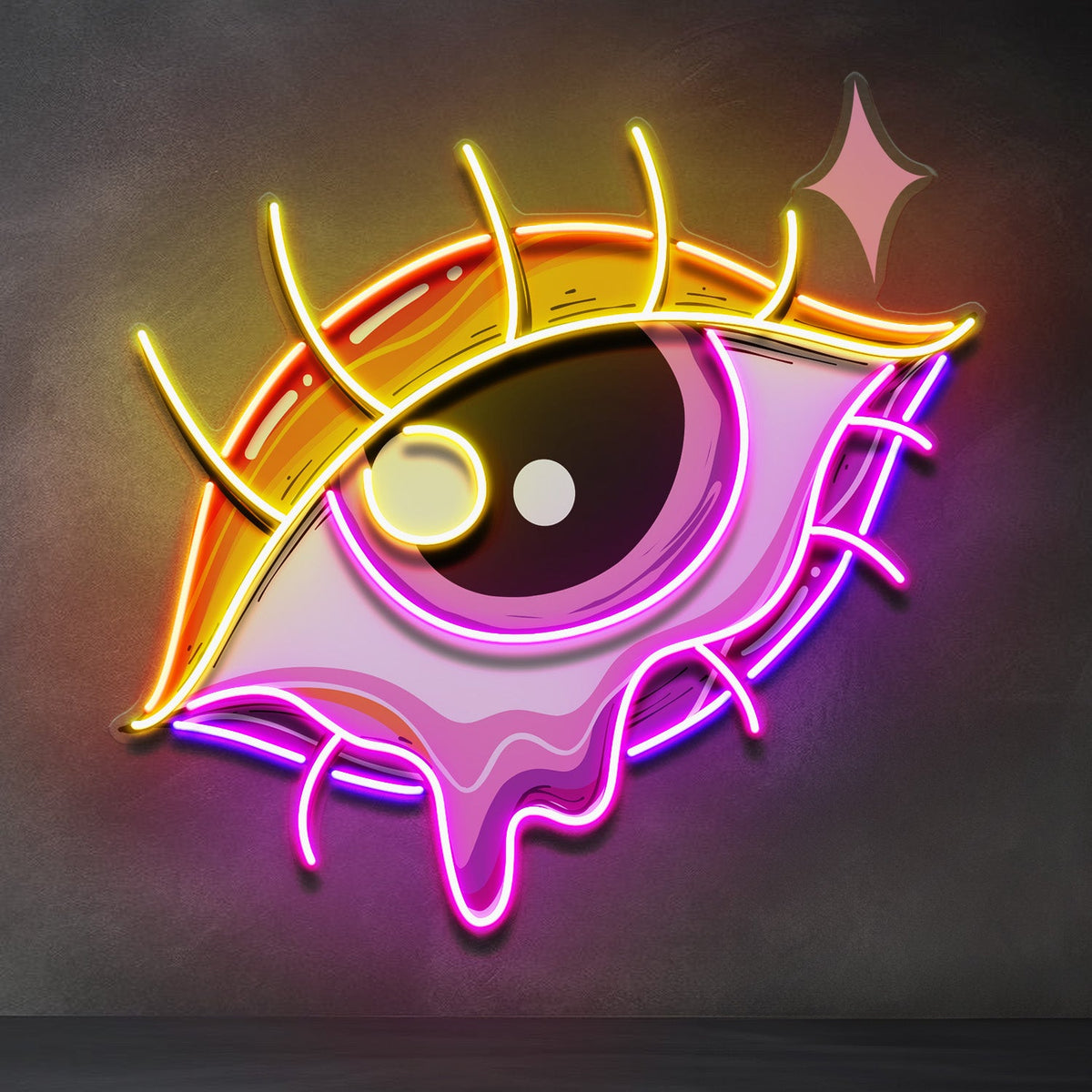 Crying With Pride LED Neon Sign Light Pop Art