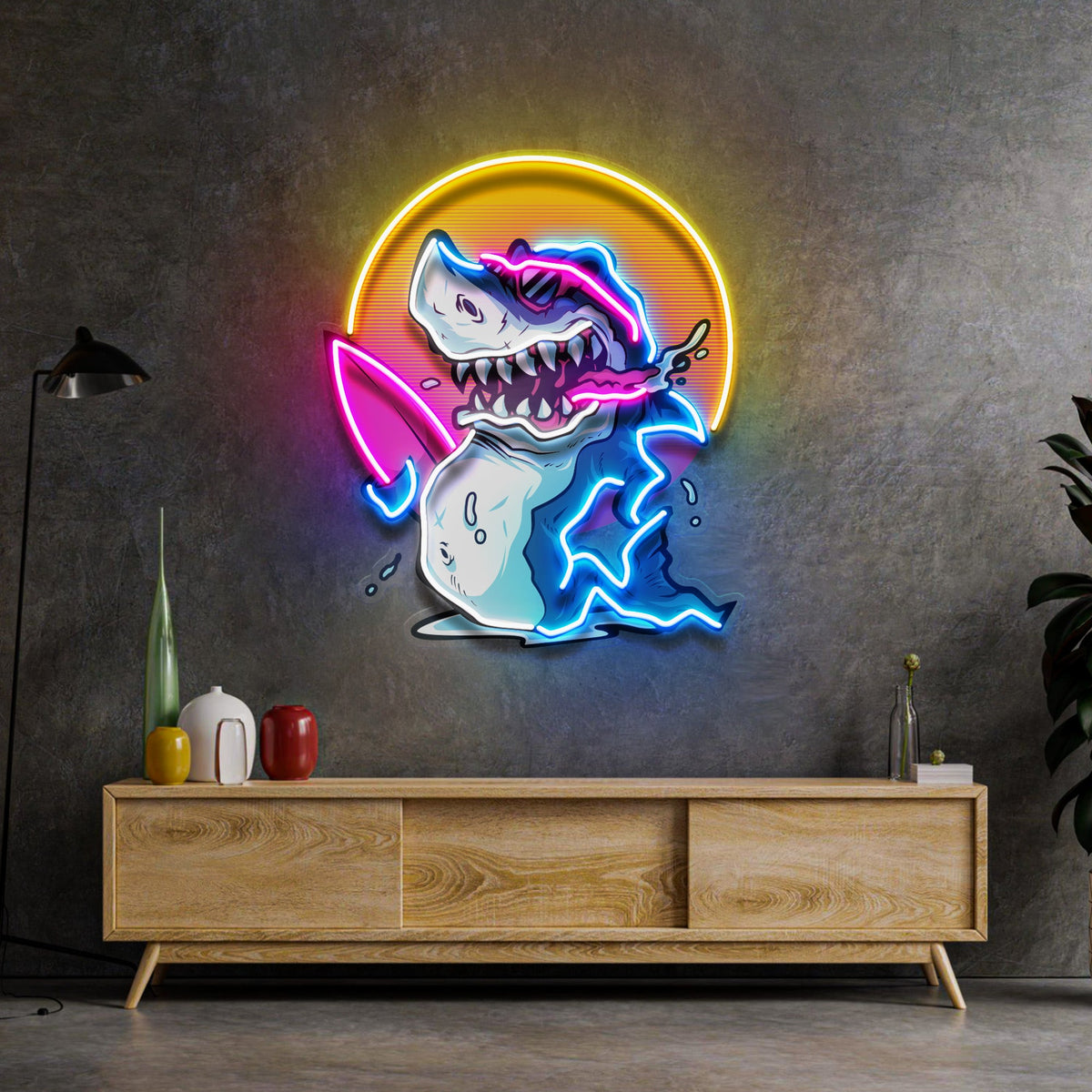 Exciting Sulfing Beer LED Neon Sign Light Pop Art