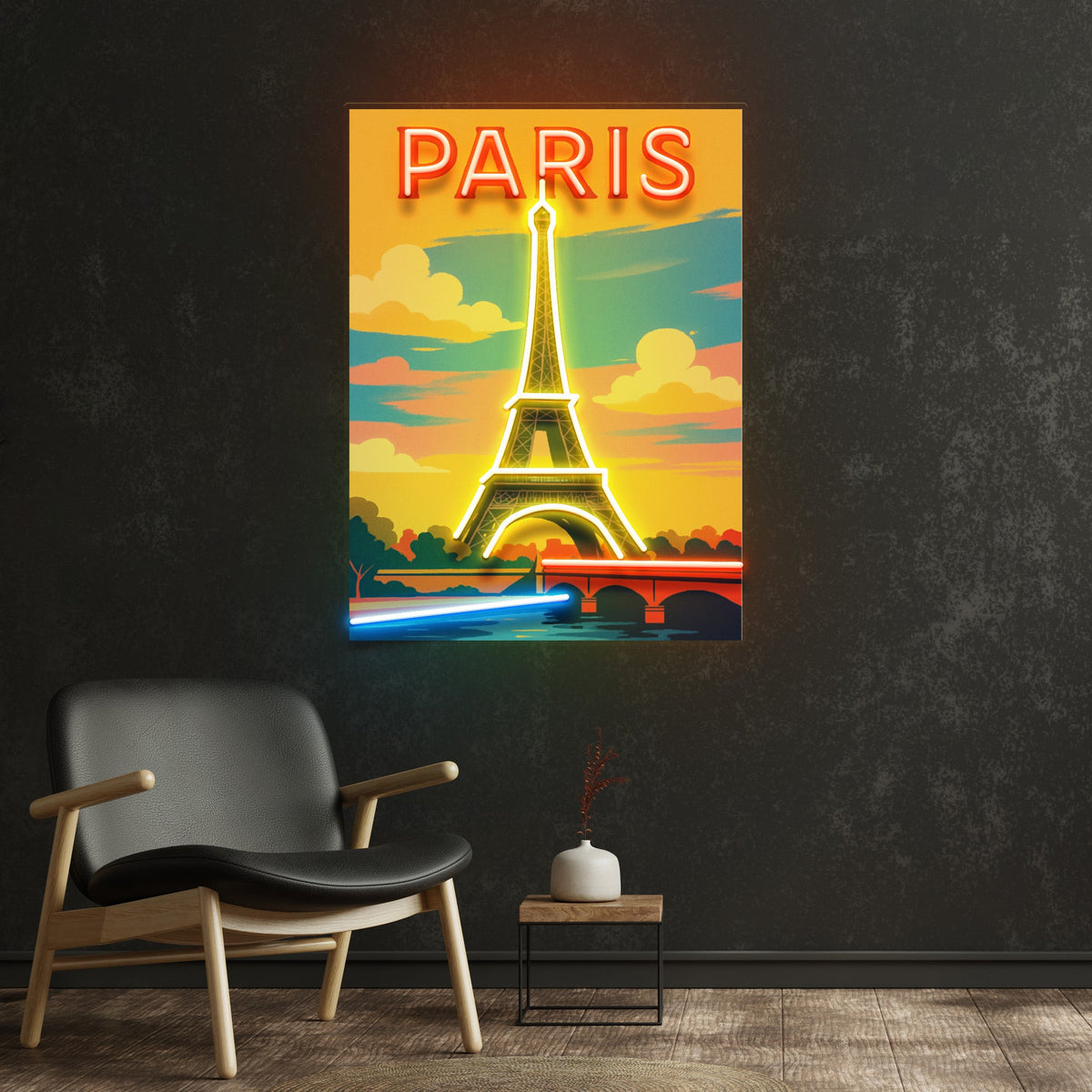 Romance in Glow LED Neon Sign Light Pop Art