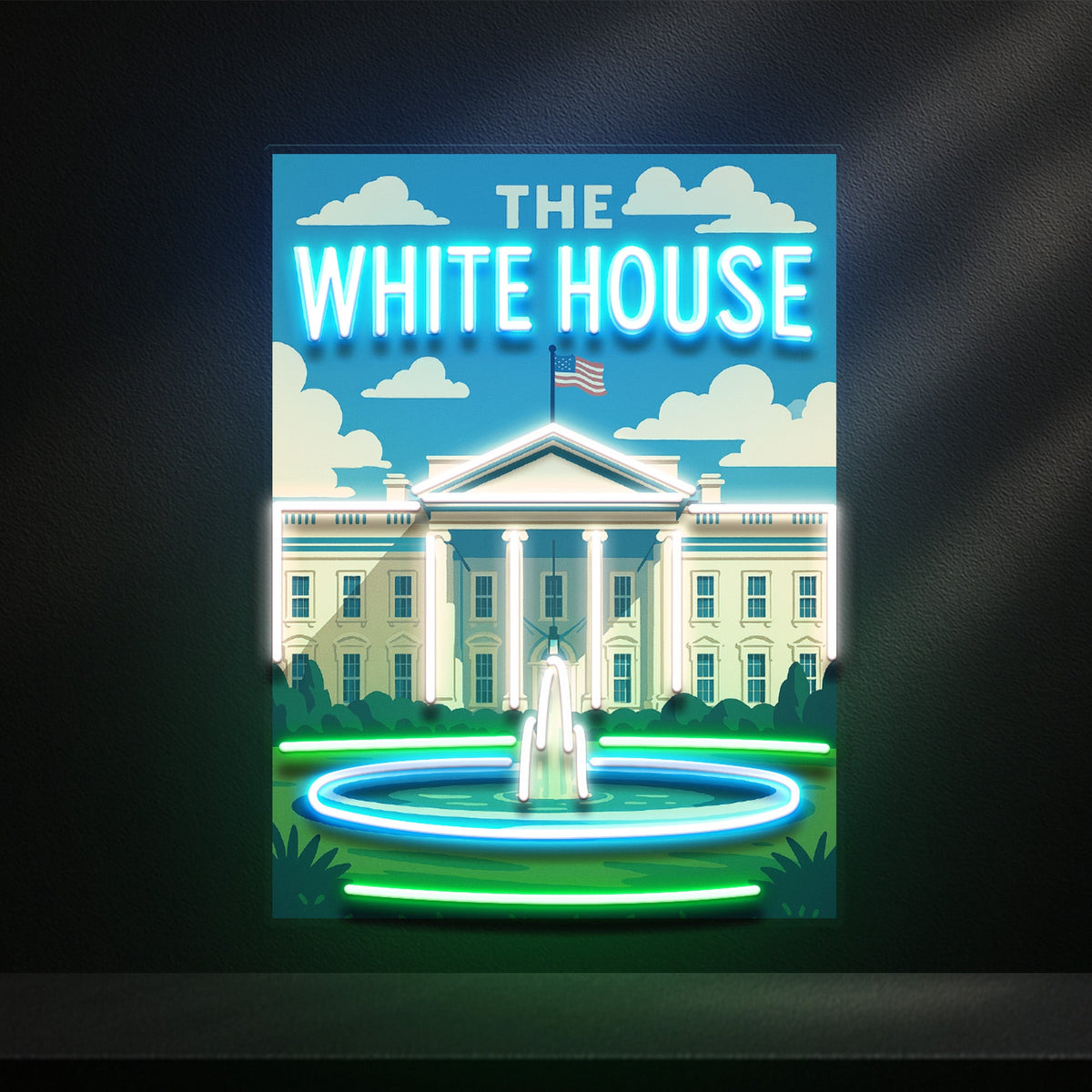 The Bright House LED Neon Sign Light Pop Art