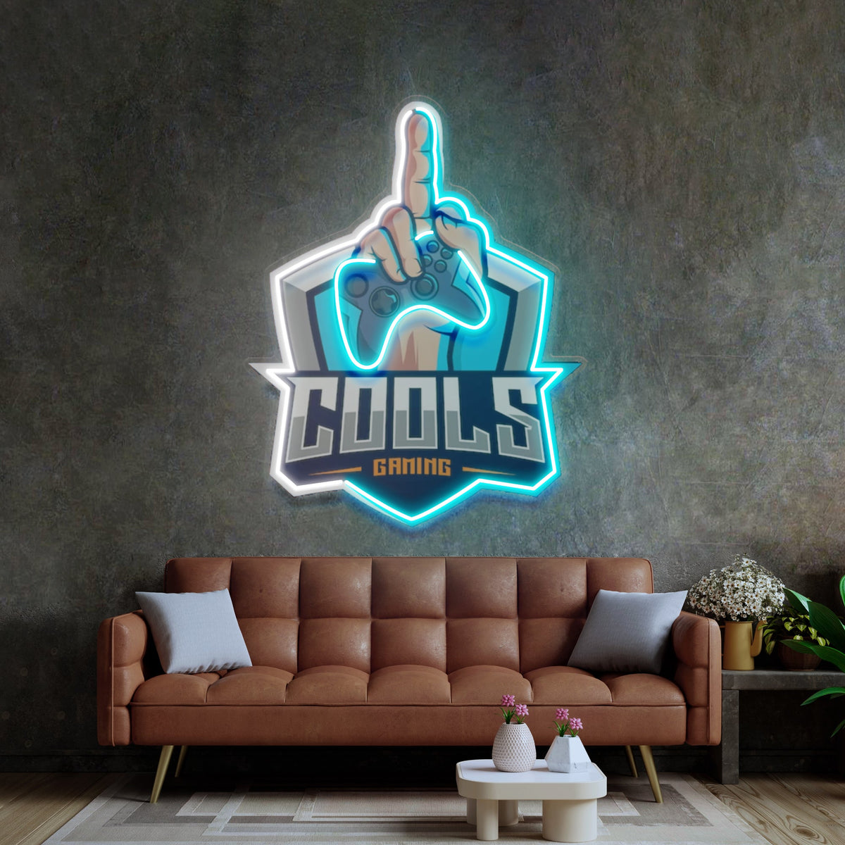 Cools Gaming LED Neon Sign Light Pop Art