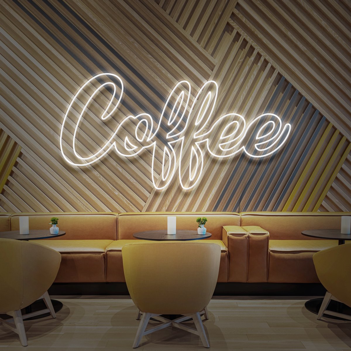 "Coffee" Neon Sign for Cafés