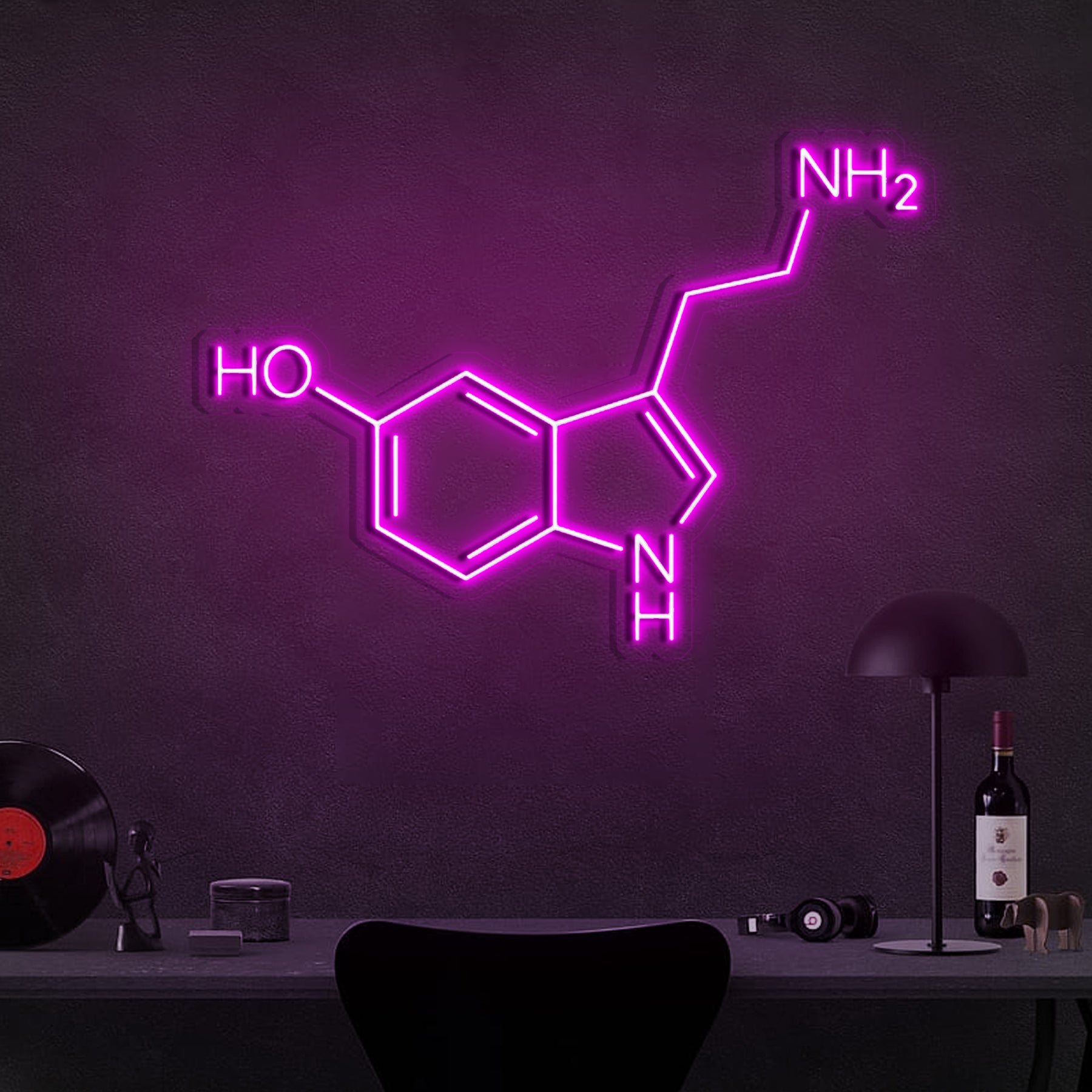 Serotonin Molecule