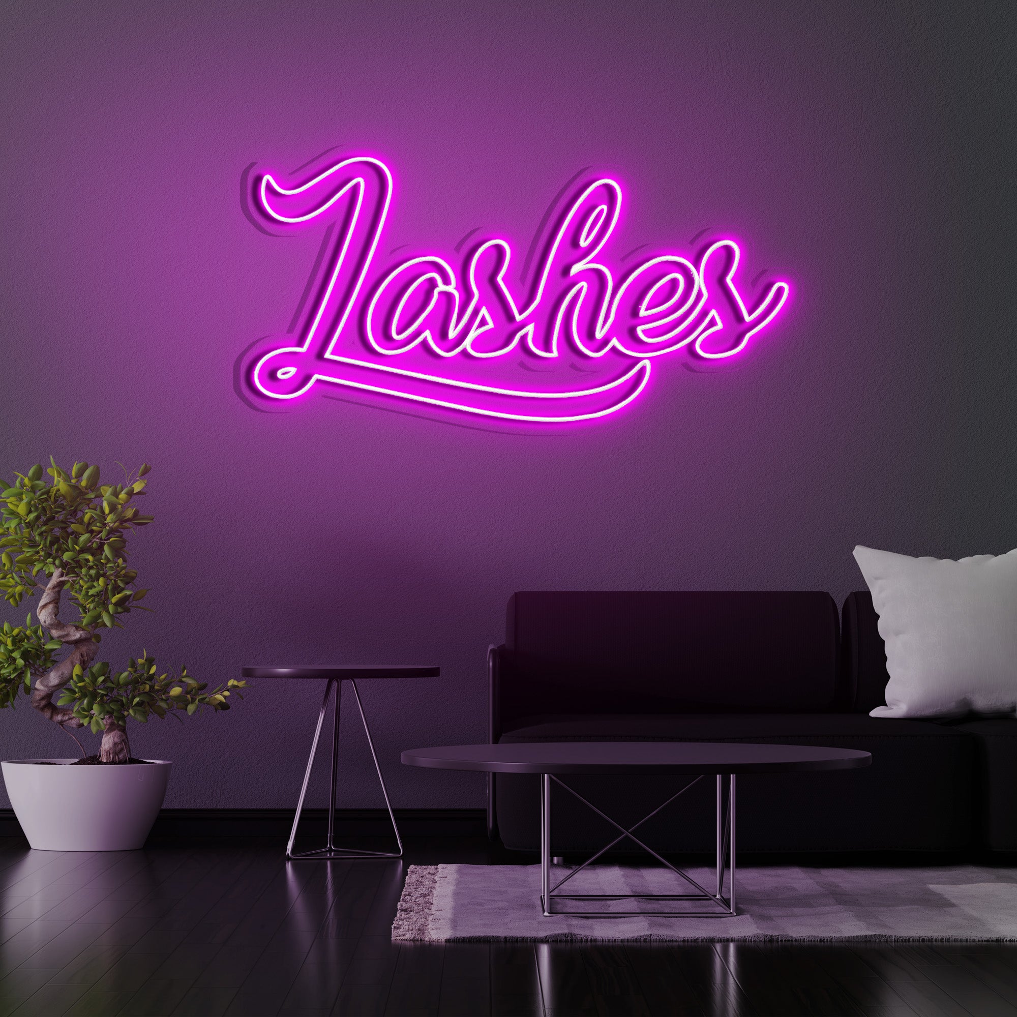  Lash Studio Neon Sign Lashes Room Decor LED Neon