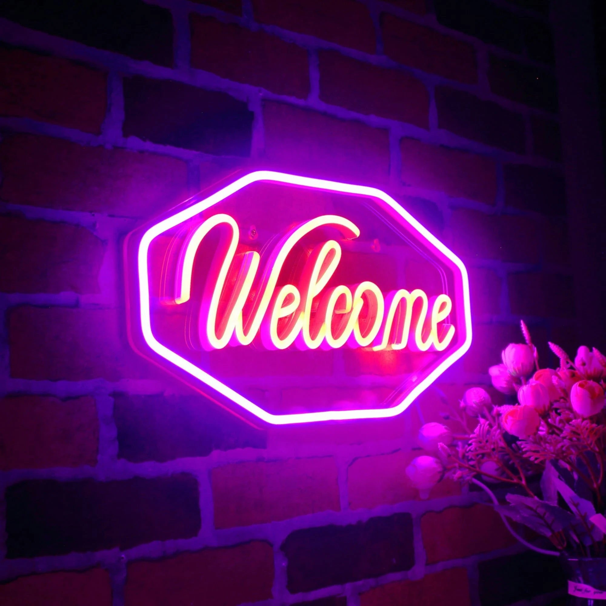 Welcome Neon Sign | Warm Invitation For Every Space