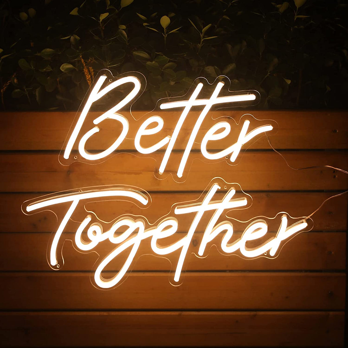 超ポイントバック祭 Together ネオンライト「Better Weddings Better