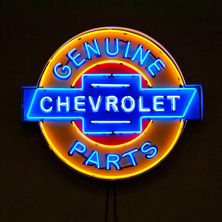 Chevy neon signs