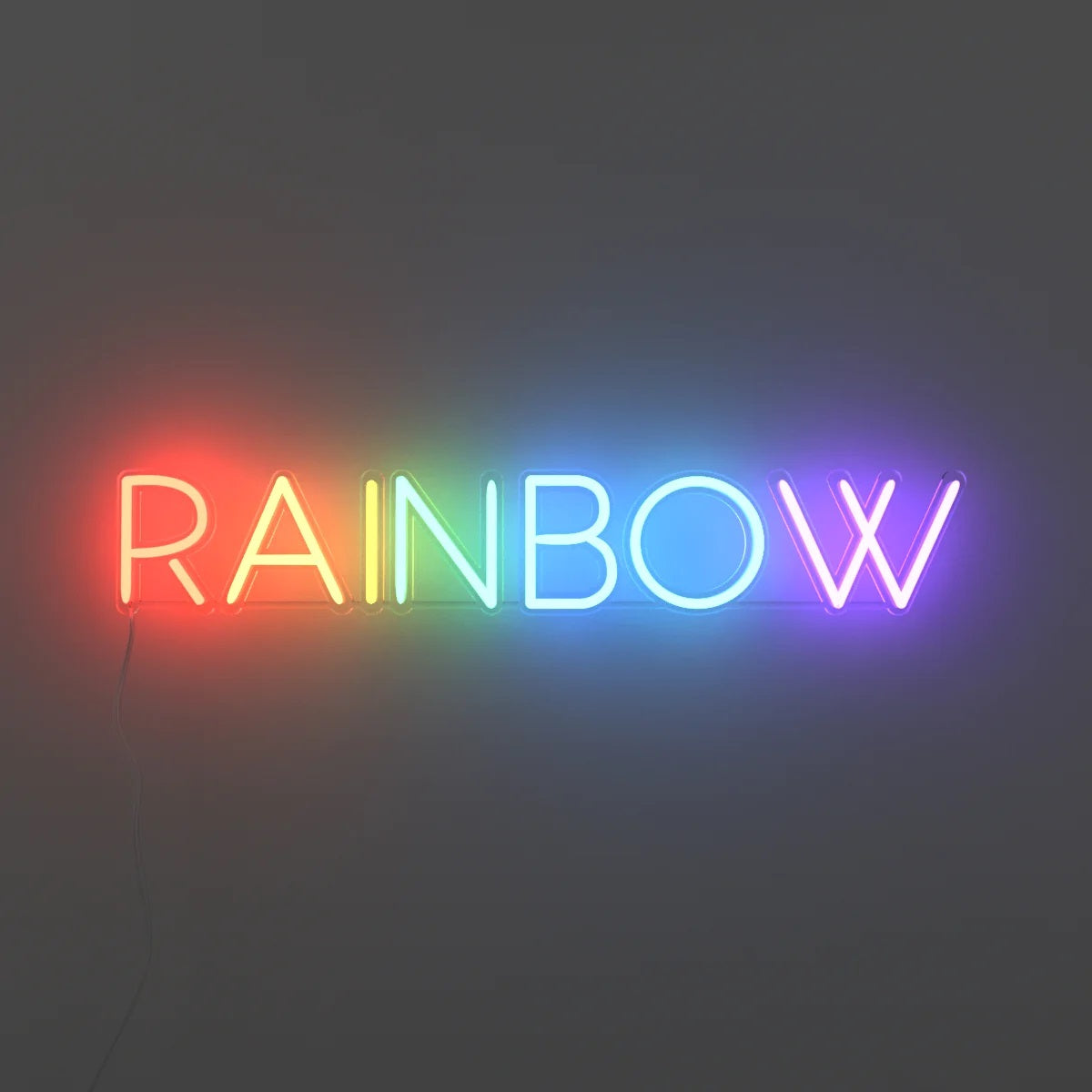 Colorful Rainbow Neon Light For Wall Decor
