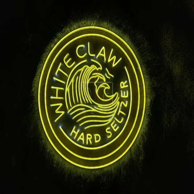 white claw neon bar sign for sale
