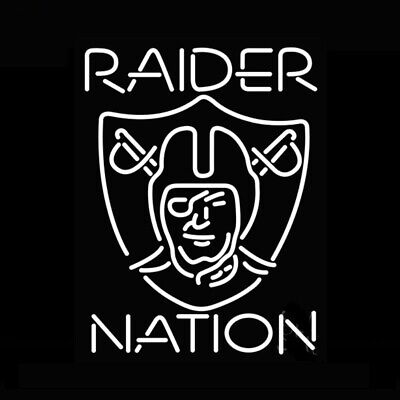 Raiders neon bar sign  cover