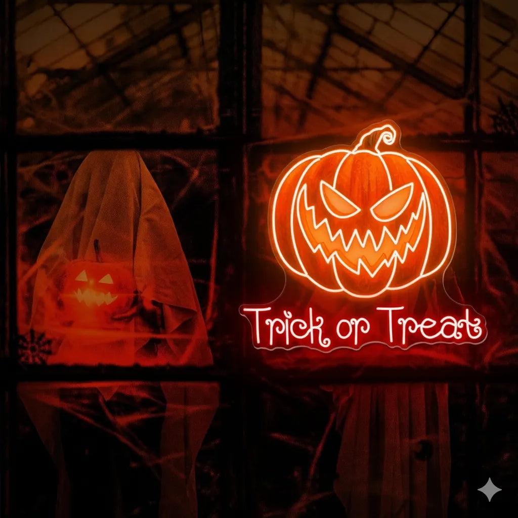 Top 10 Trick or Treat Neon Sign Ideas