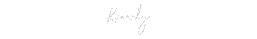 Custom Neon: Kennedy