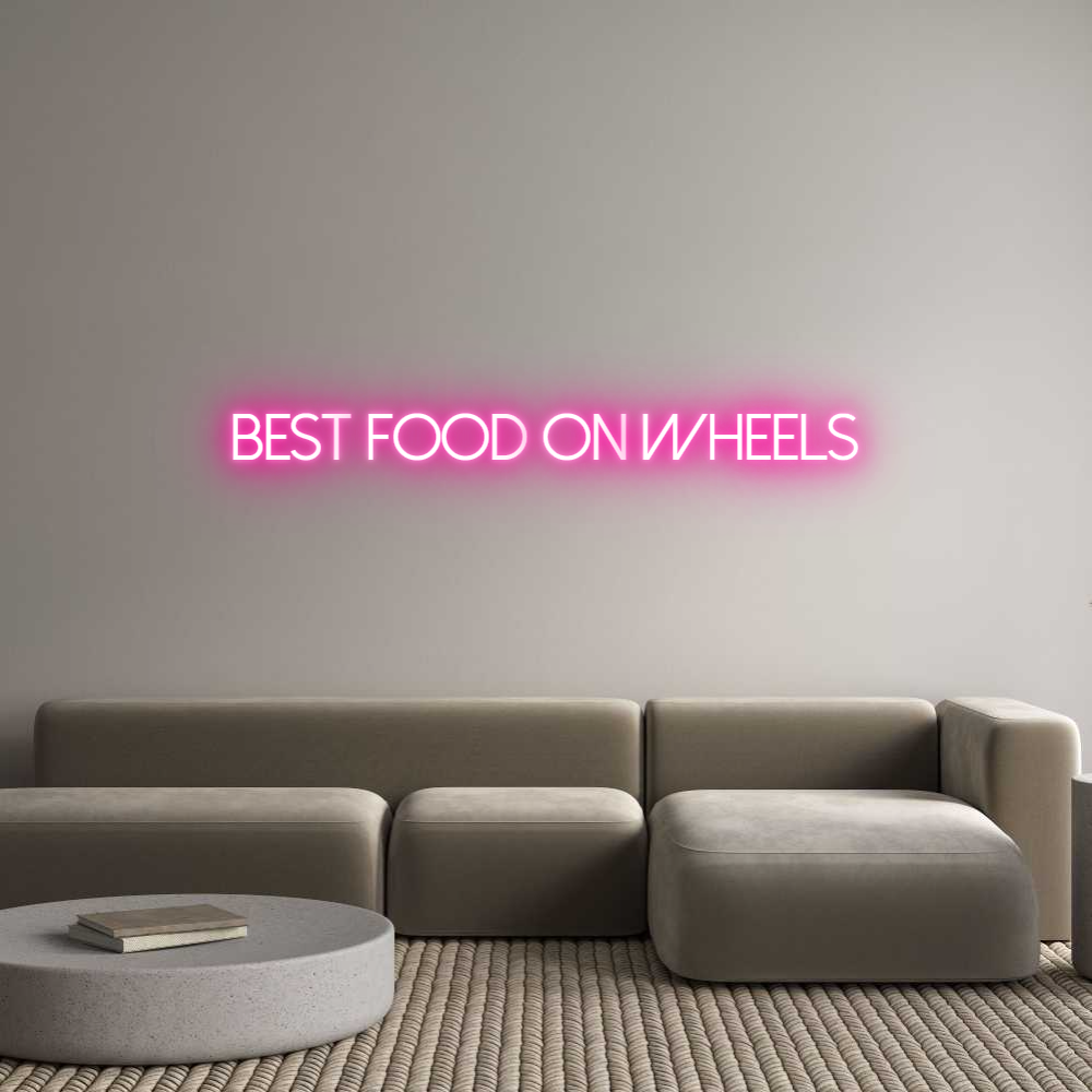 Custom Neon: BEST FOOD ON ...