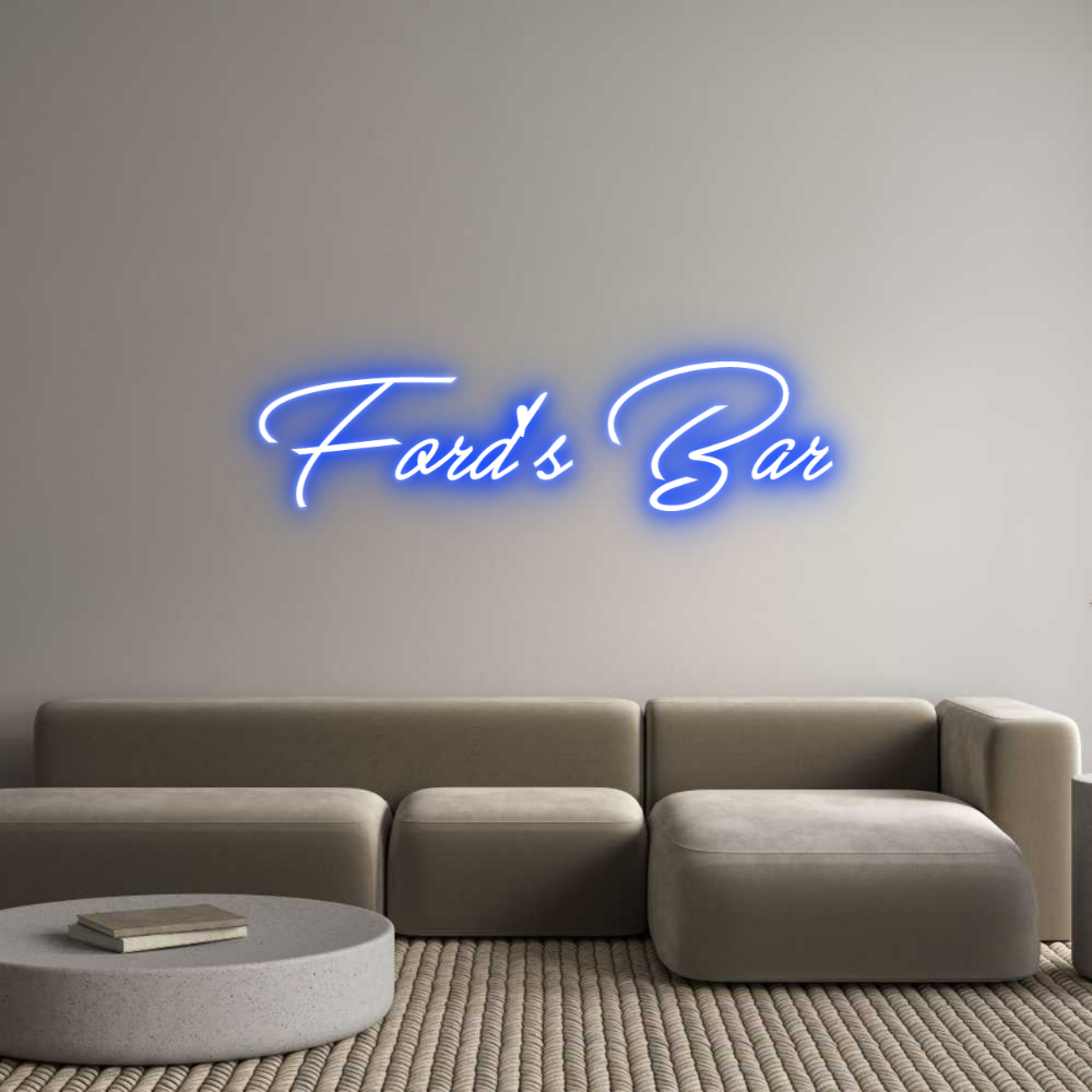 Custom Neon: Ford's Bar