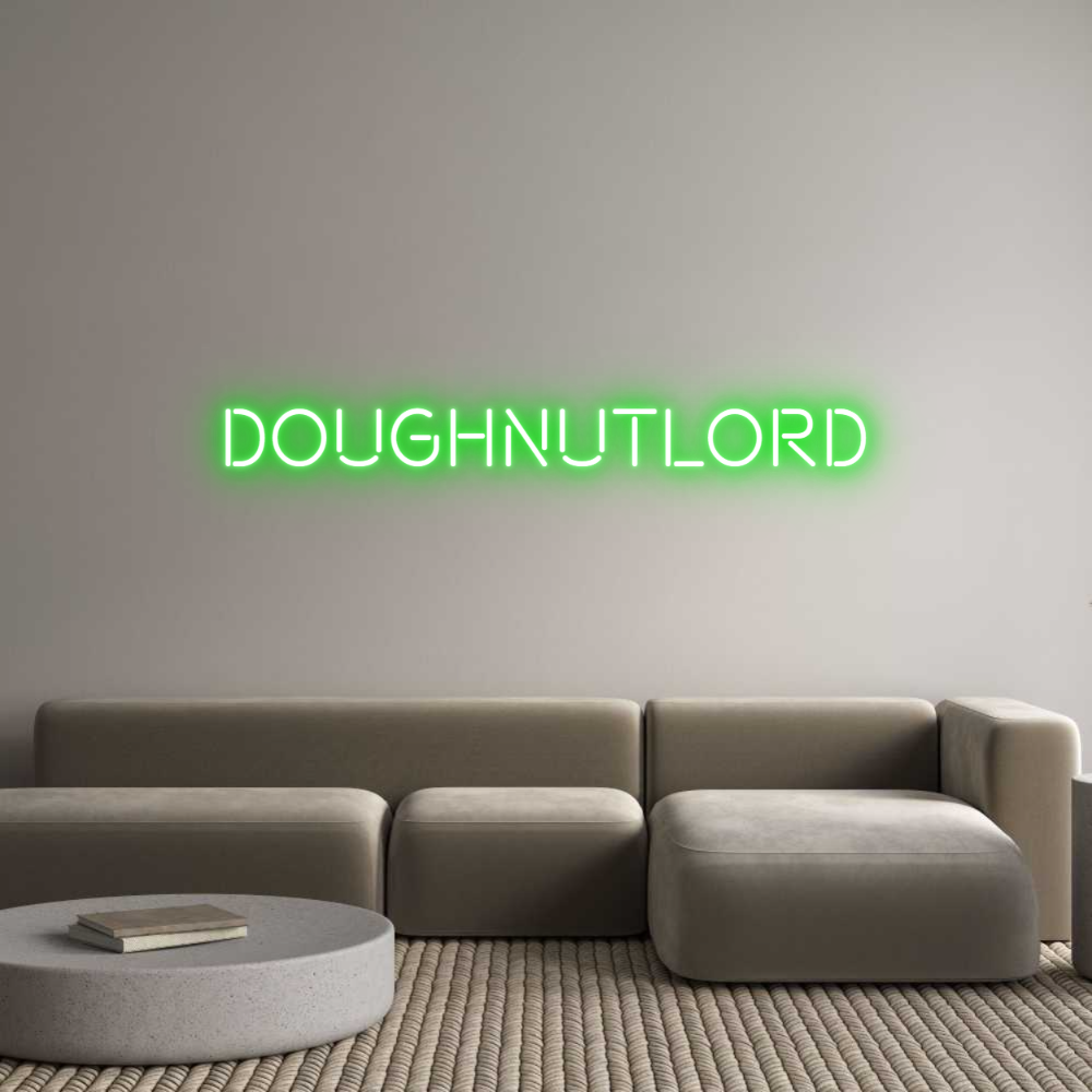 Custom Neon: DOUGHNUTLORD