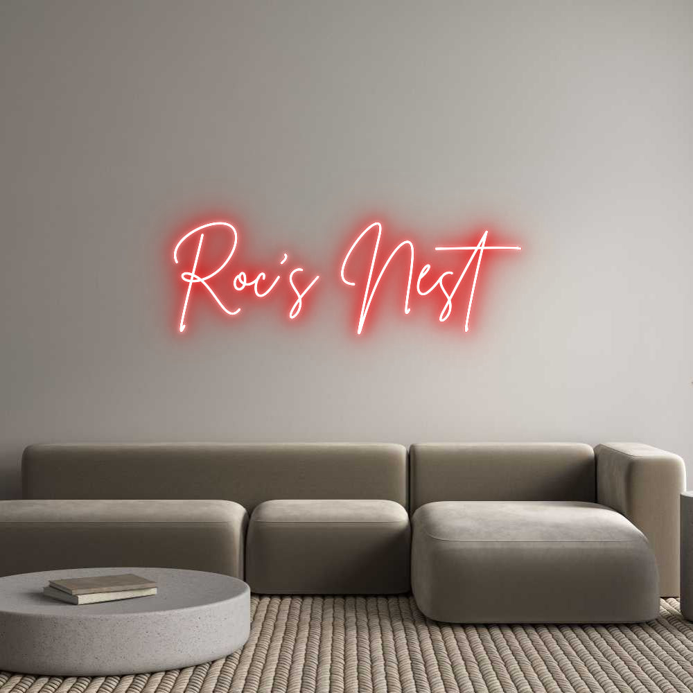 Custom Neon: Roc's Nest