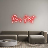 Custom Neon: Roc's Nest