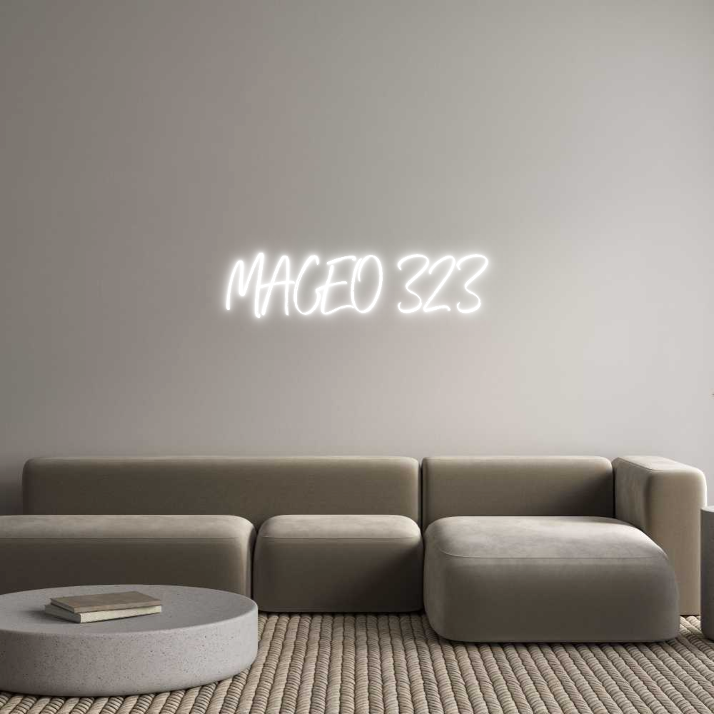 Custom Neon: MACEO 323