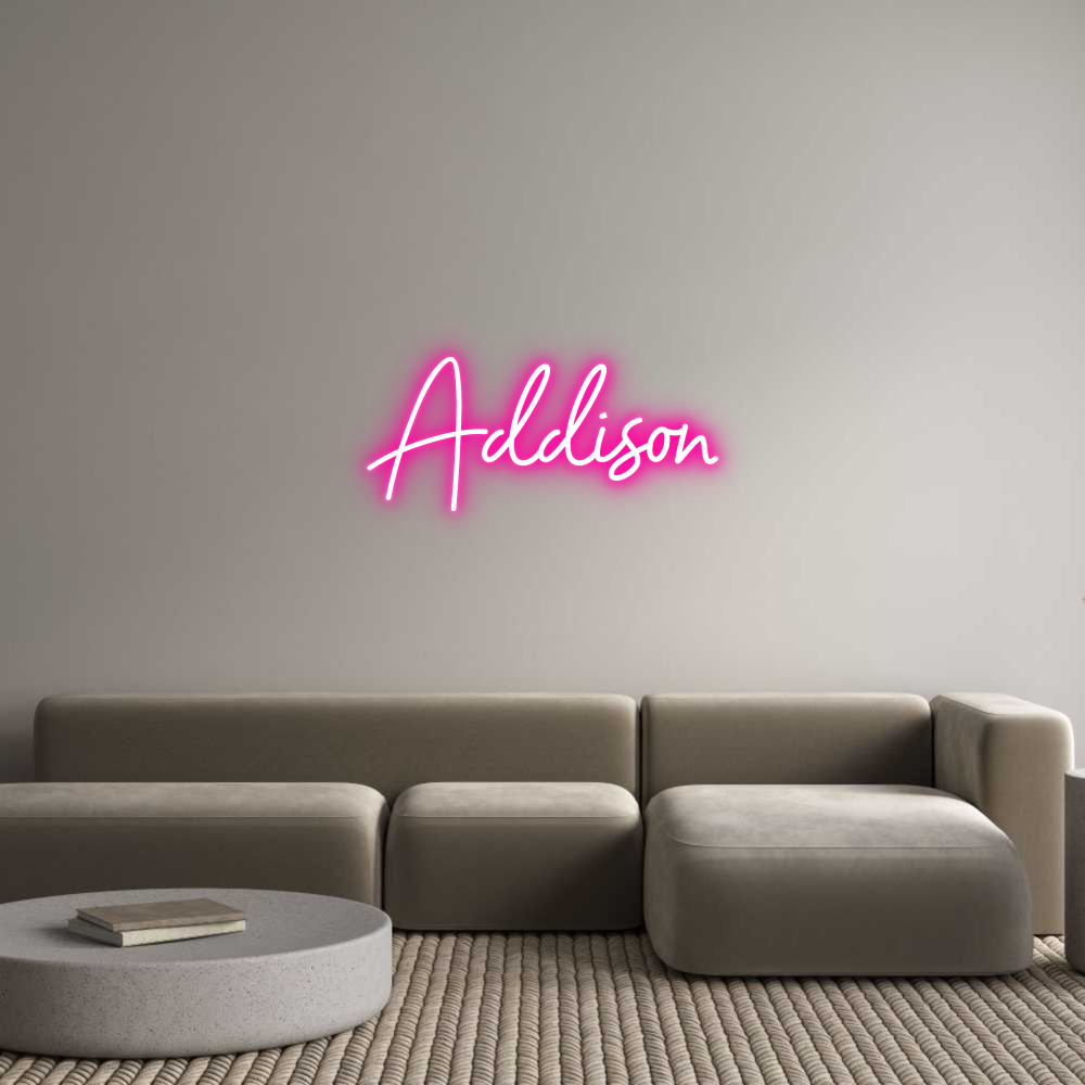 Custom Neon: Addison