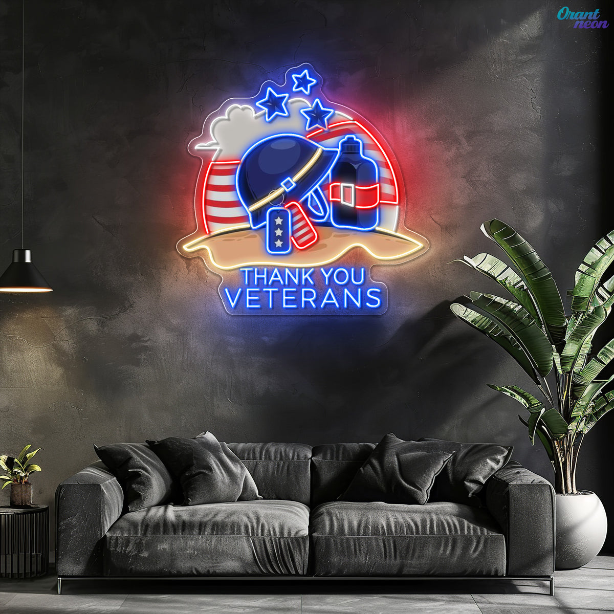 Honoring Heroes with a Toast Neon Sign Light Artwork