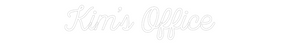 Custom Neon: Kim’s Office