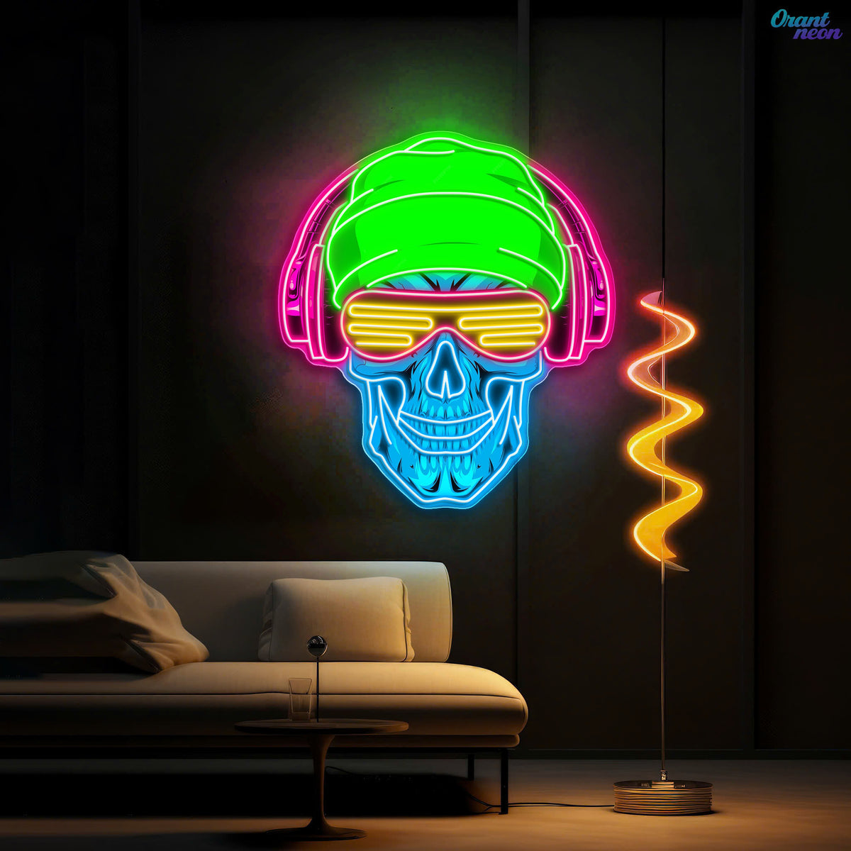 Headbanger's Glow Neon Sign Light Artwork