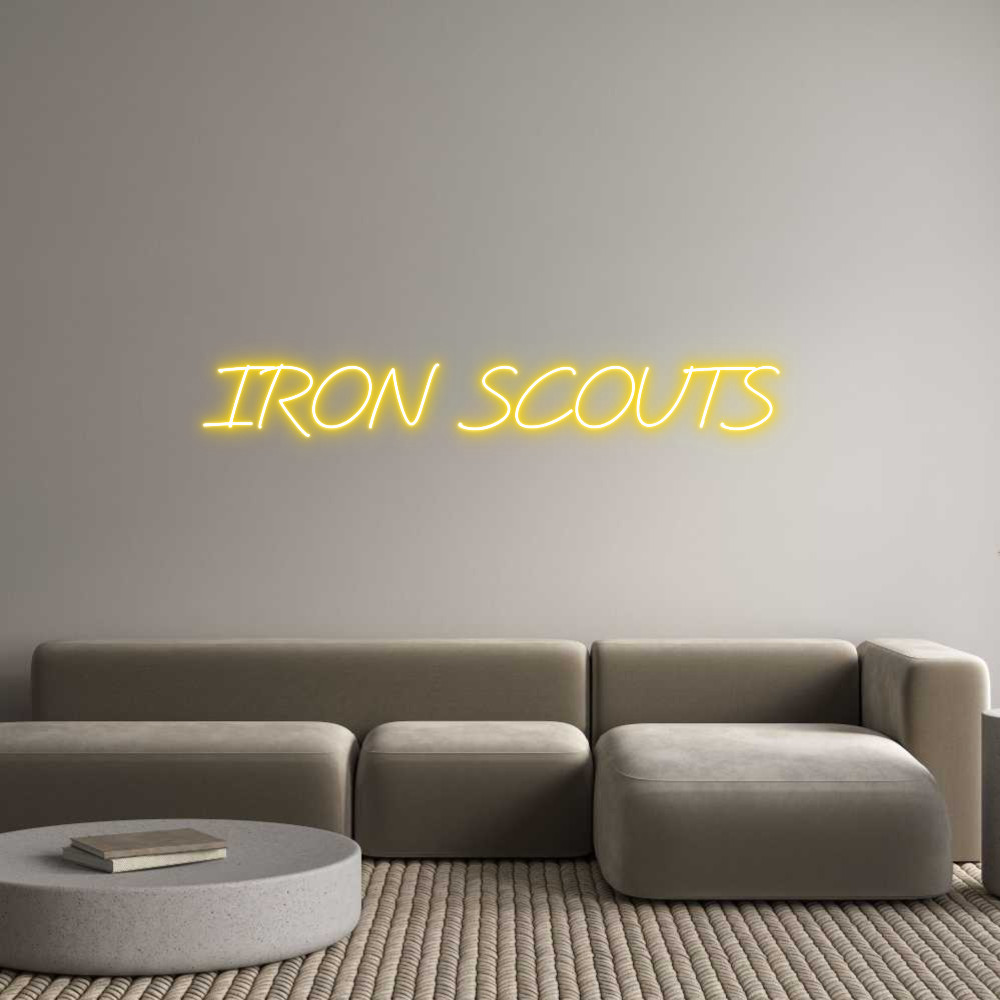 Custom Neon: IRON SCOUTS