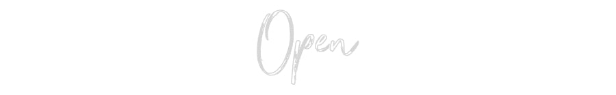 Custom Neon: Open