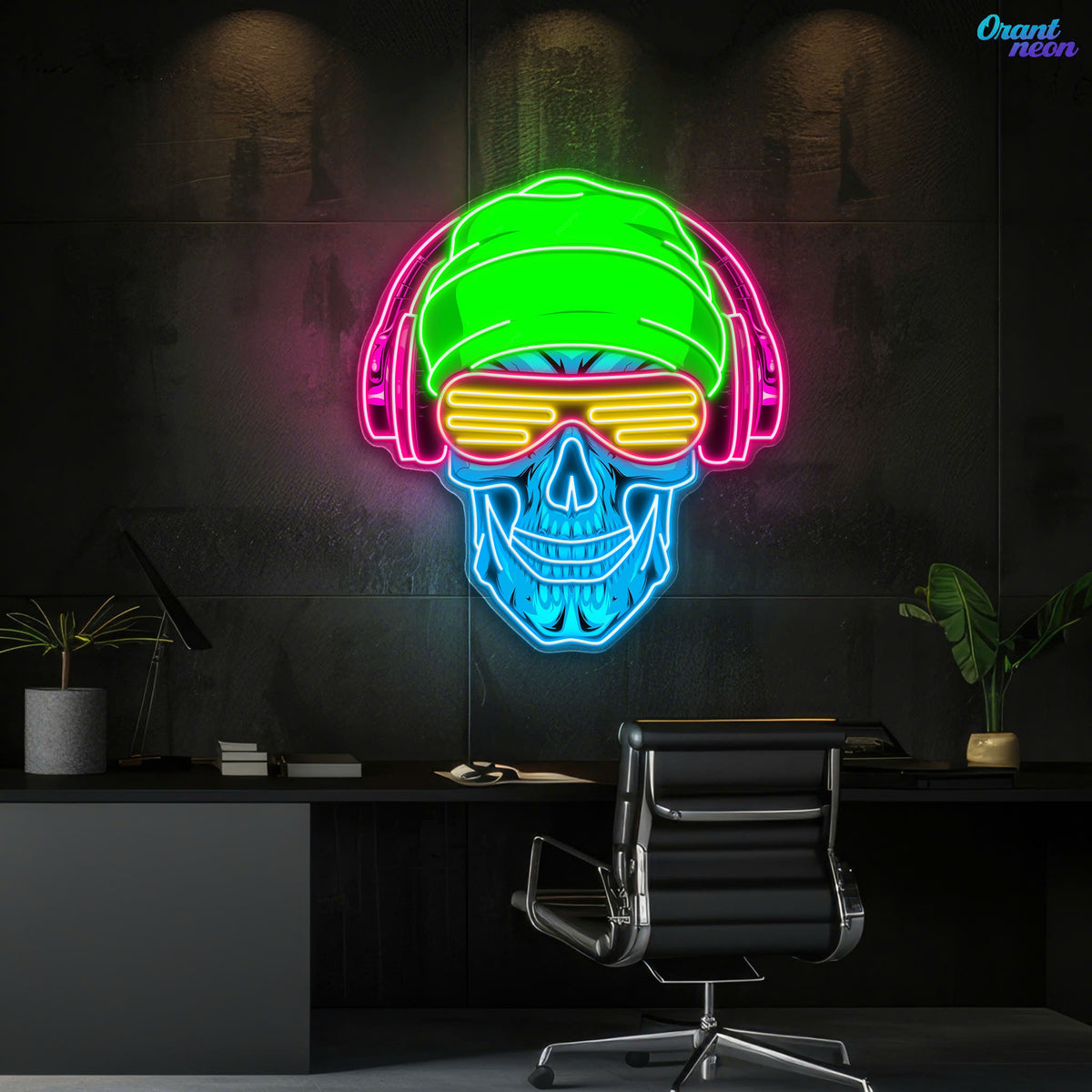 Headbanger's Glow Neon Sign Light Artwork