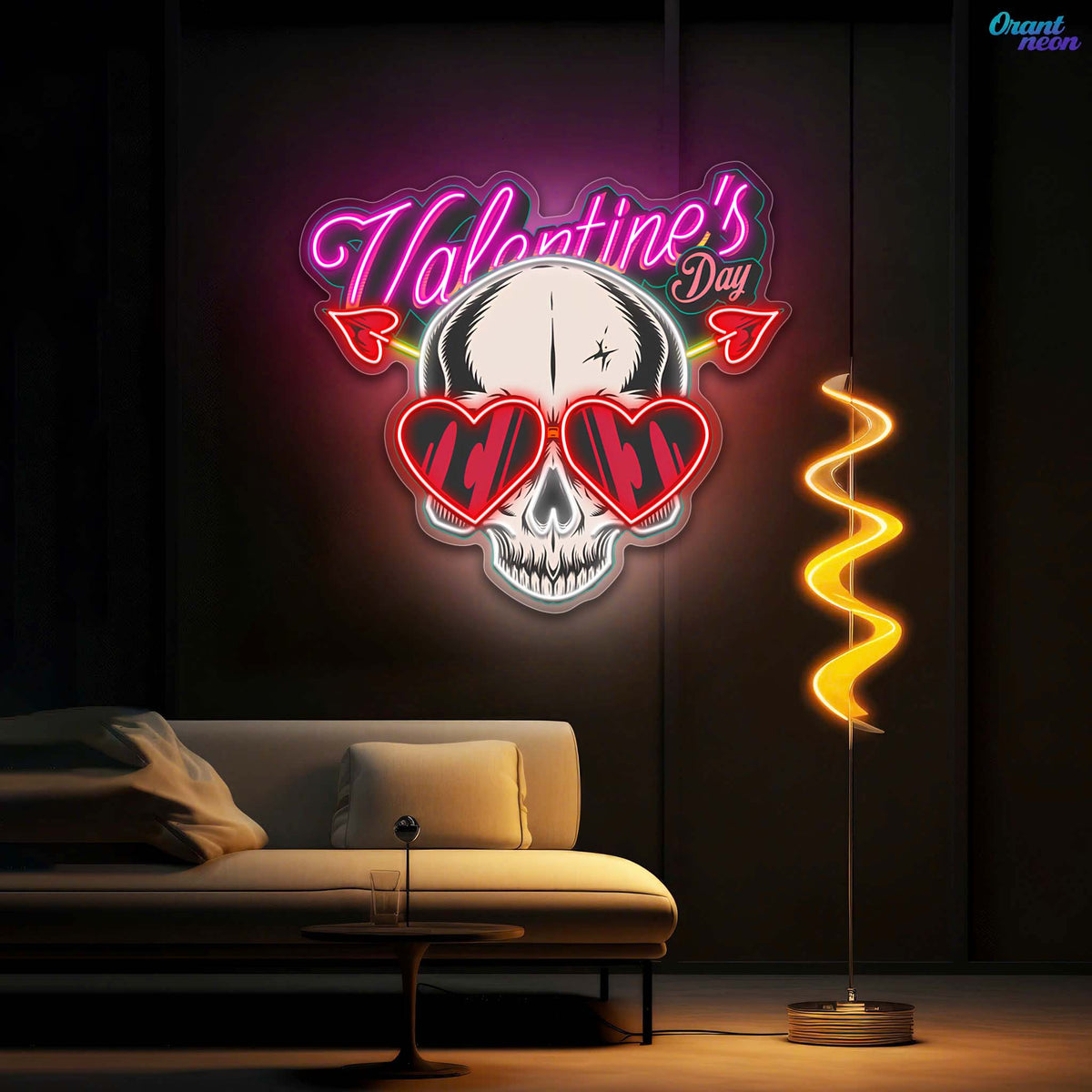 Romance with a Bite Best Gift For Valentine Neon Sight Light Artwork