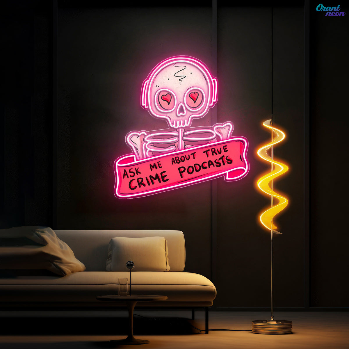 The Love & Bones Podcast: A Neon Romance Best Gift For Valentine Neon Sight Light Artwork