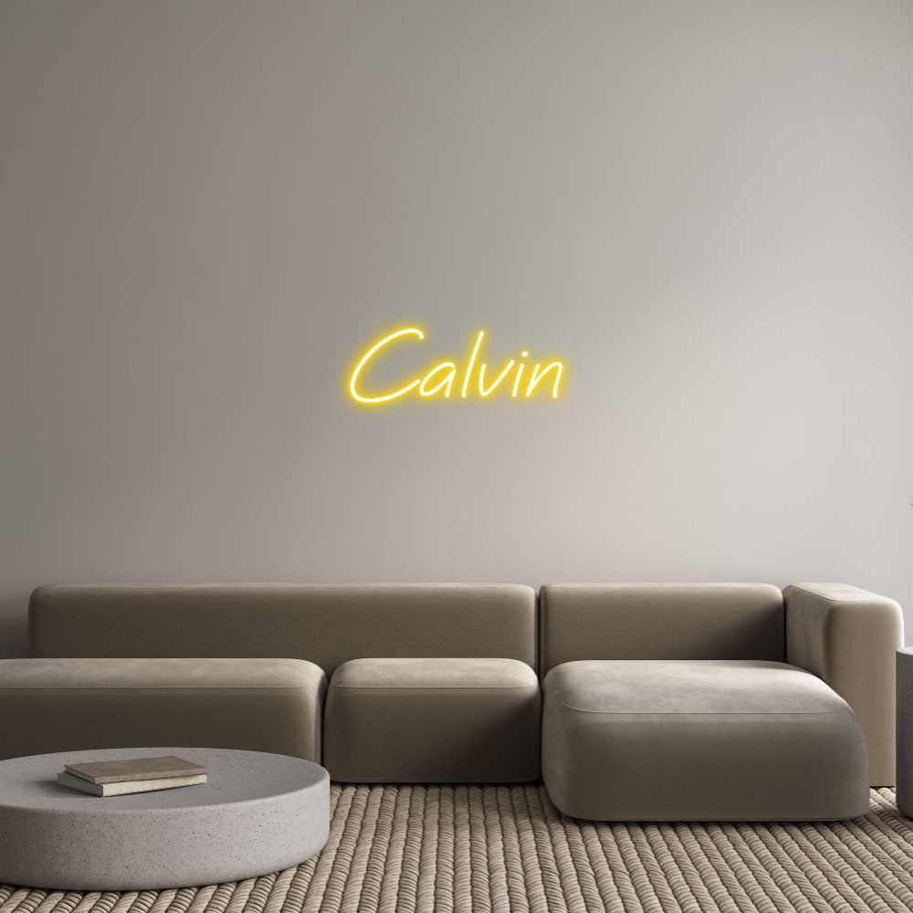 Custom Neon: Calvin