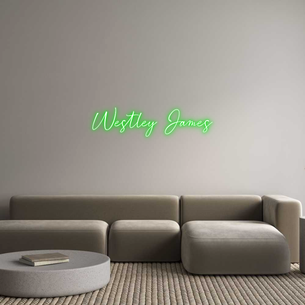 Custom Neon: Westley James