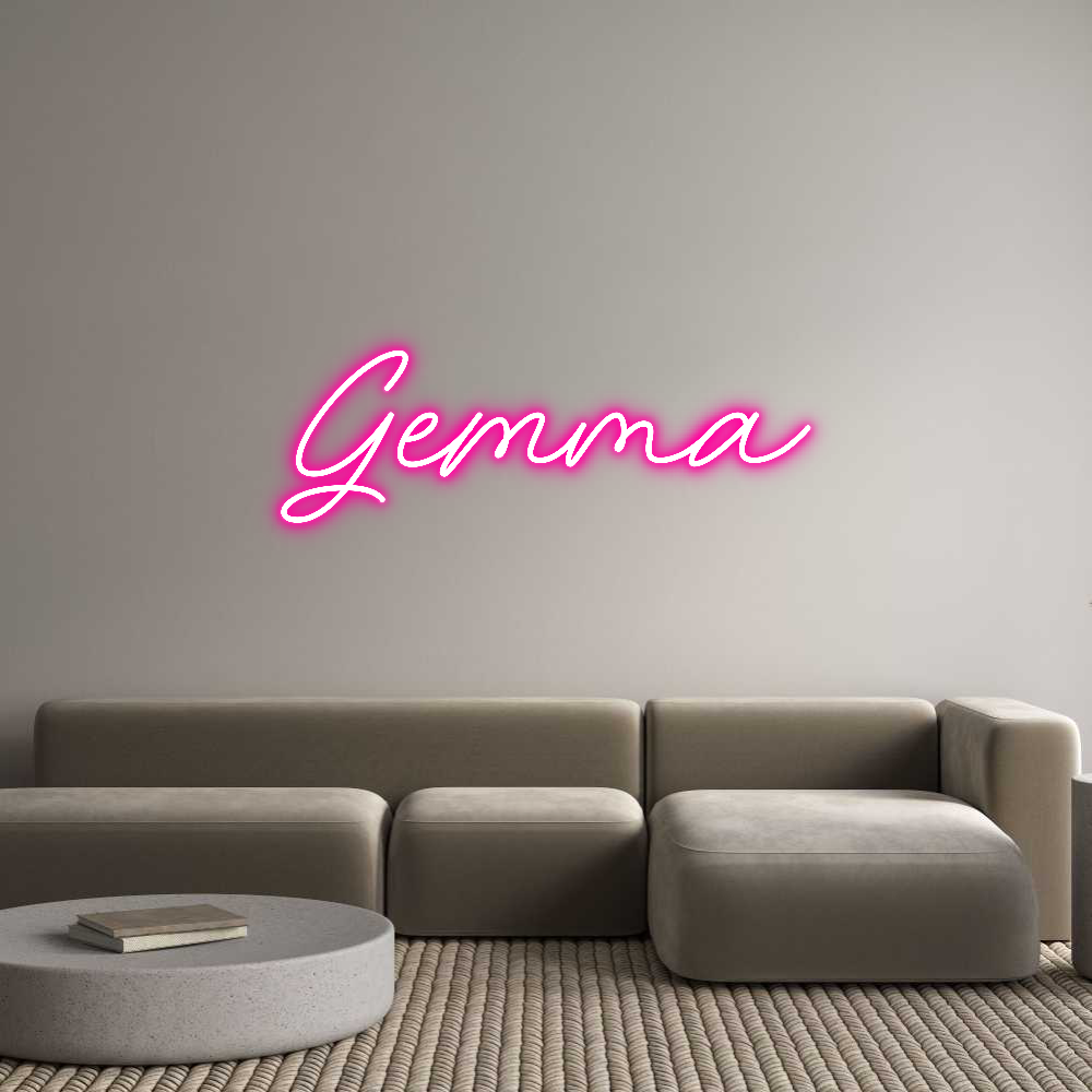 Custom Neon: Gemma