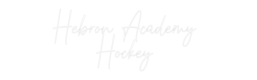 Custom Neon: Hebron Academ...