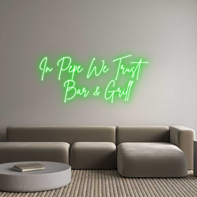 Custom Neon: In Pepe We Tr...
