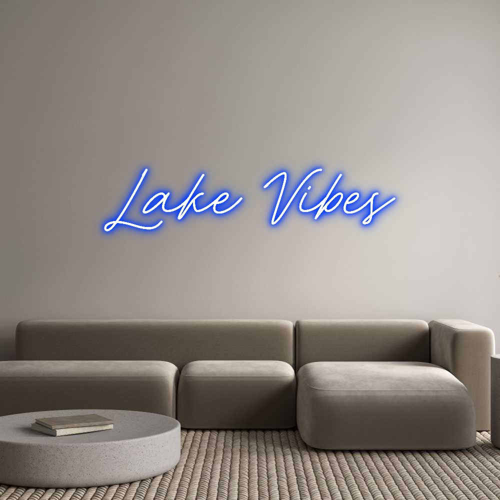 Custom Neon: Lake Vibes