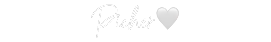 Custom Neon: Picher🤍