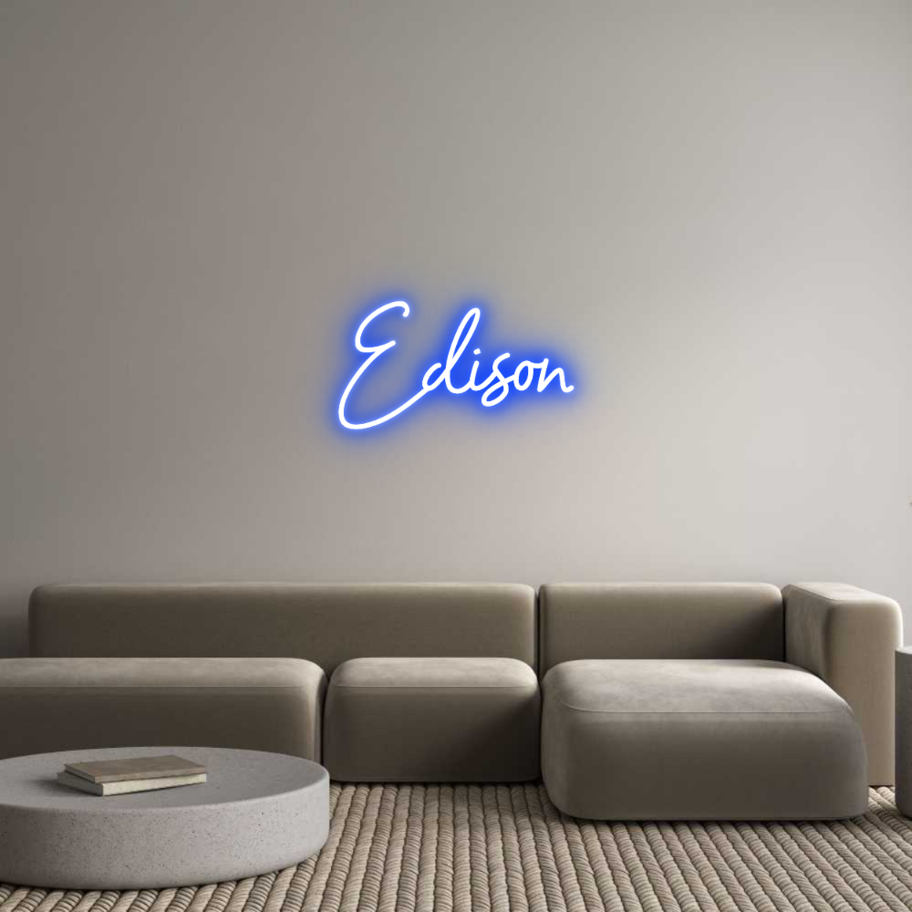 Custom Neon: Edison