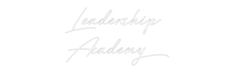 Custom Neon: Leadership ...