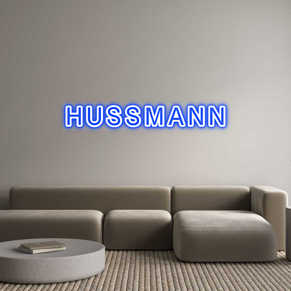 Custom Neon: HUSSMANN