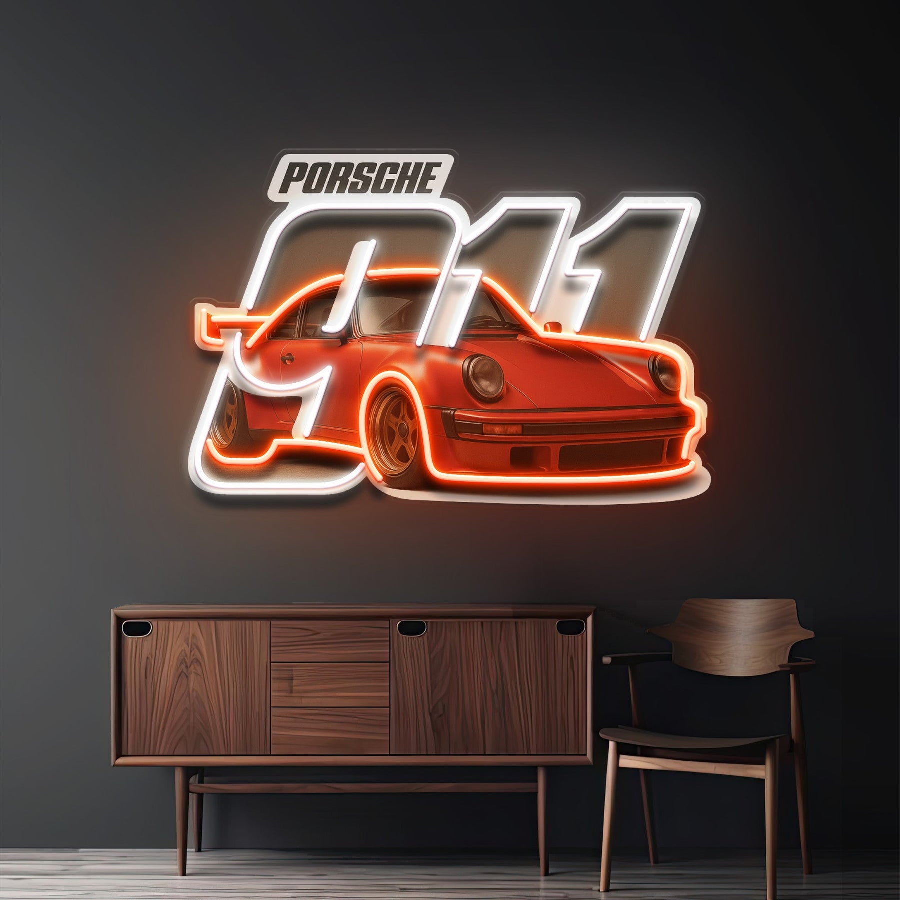 911 Legacy LED Neon Sign Light Pop Art