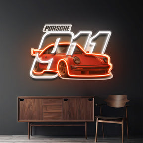 911 Legacy LED Neon Sign Light Pop Art