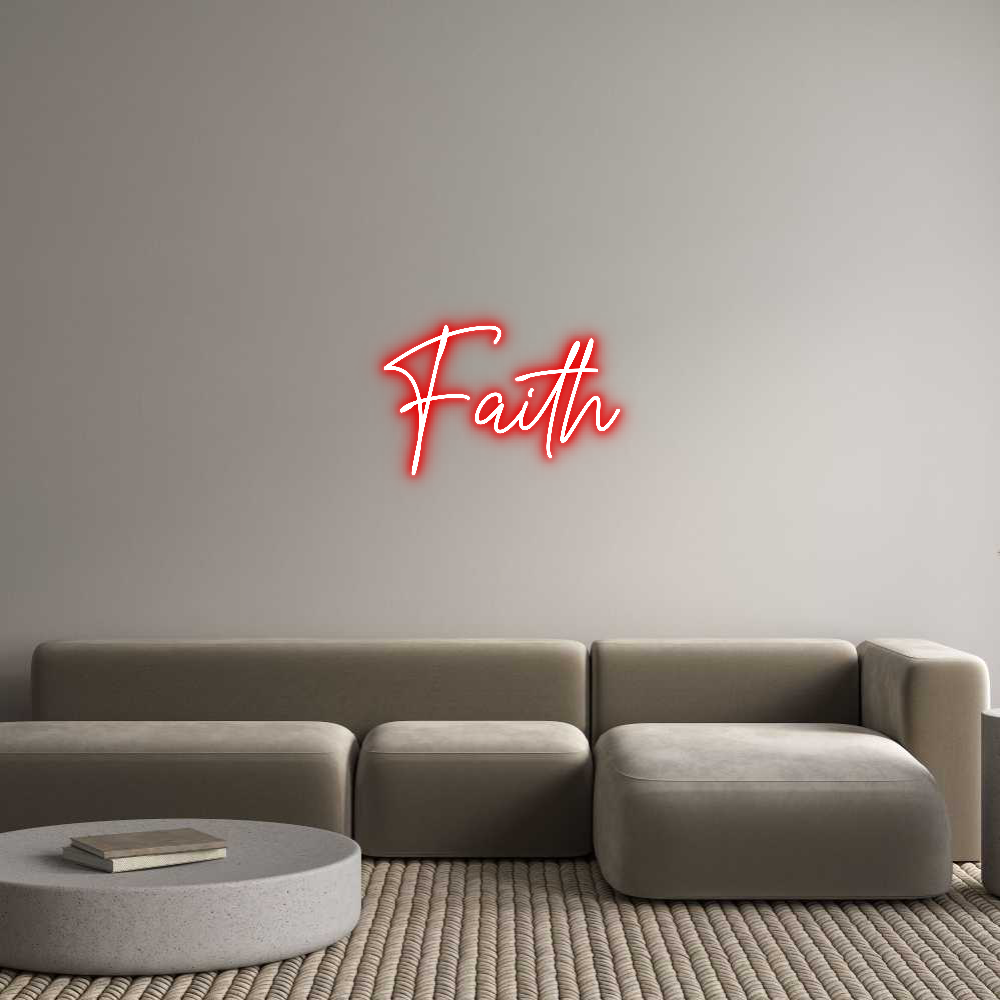 Custom Neon: Faith