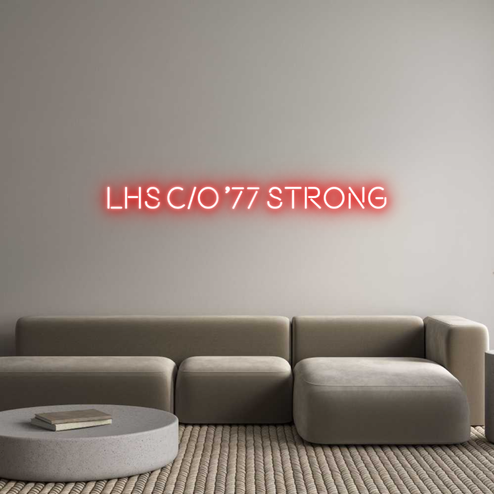 Custom Neon: LHS C/O '77 S...