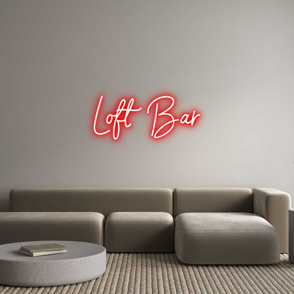 Custom Neon: Loft Bar