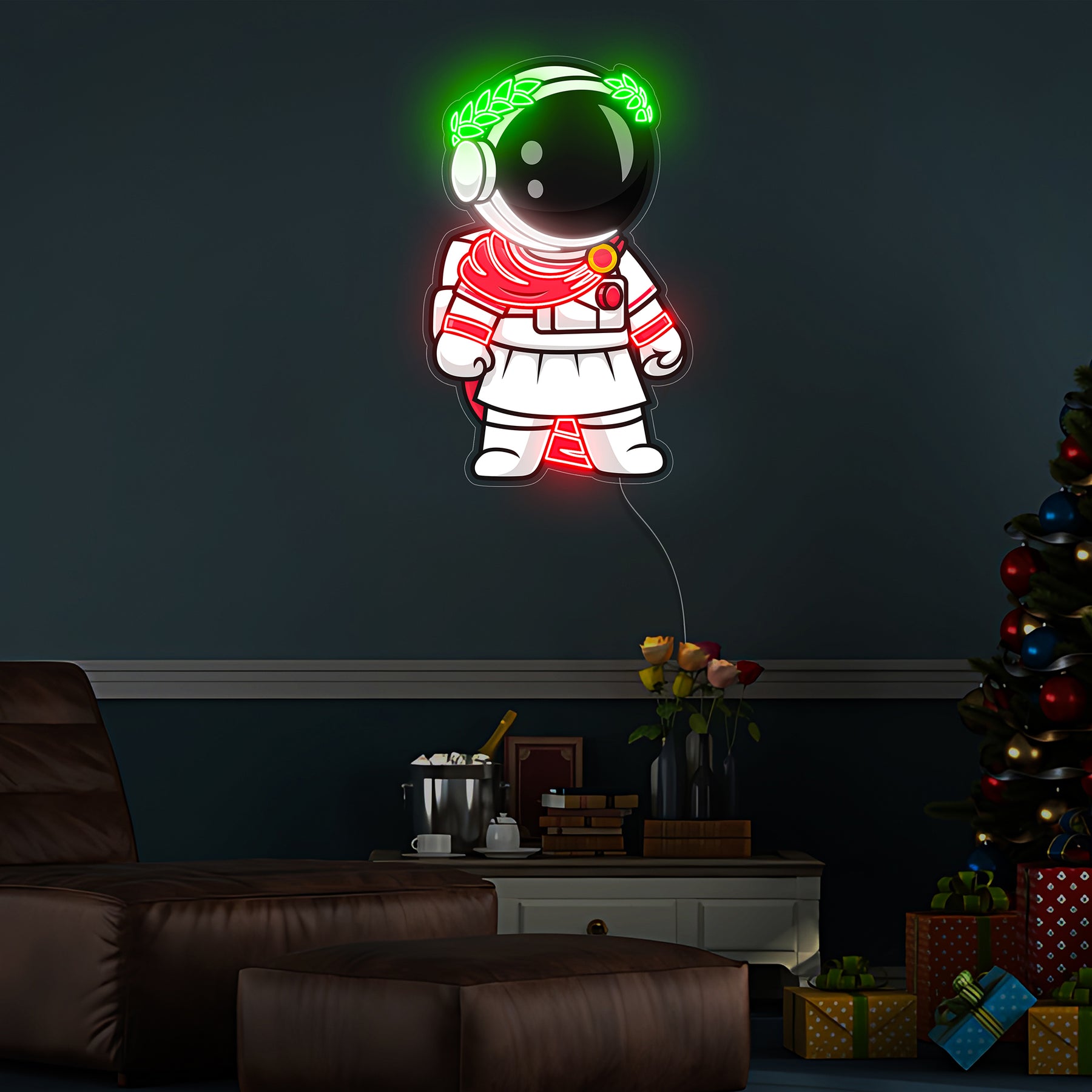 Astronaut Olympia Led Neon Acrylic Artwork