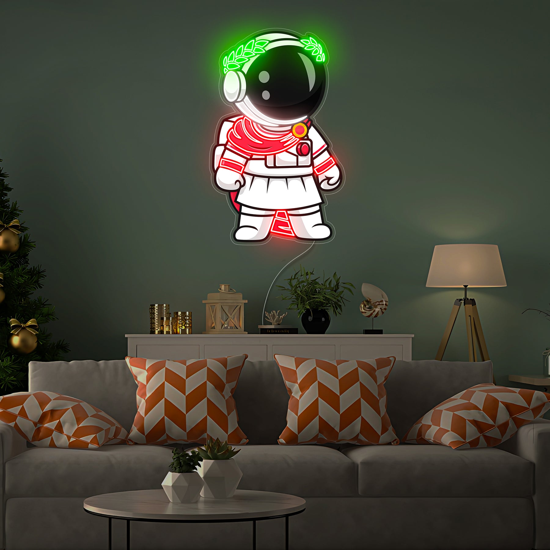Astronaut Olympia Led Neon Acrylic Artwork