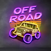 Adventure 4x4 LED Neon Sign Light Pop Art
